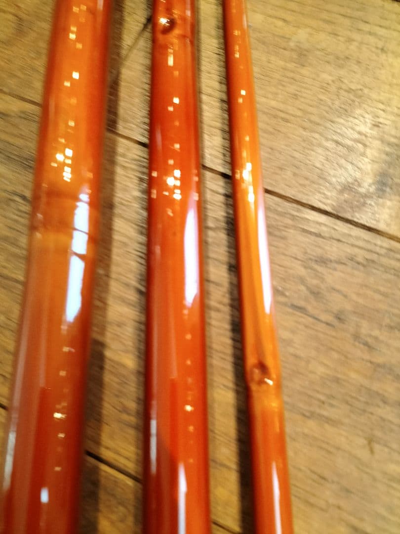 渡辺安作 郡上竿　鮎友竿 アユ竿 和竿 竹竿 4本継 7.1m