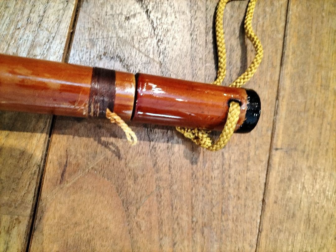 渡辺安作 郡上竿　鮎友竿 アユ竿 和竿 竹竿 4本継 7.1m