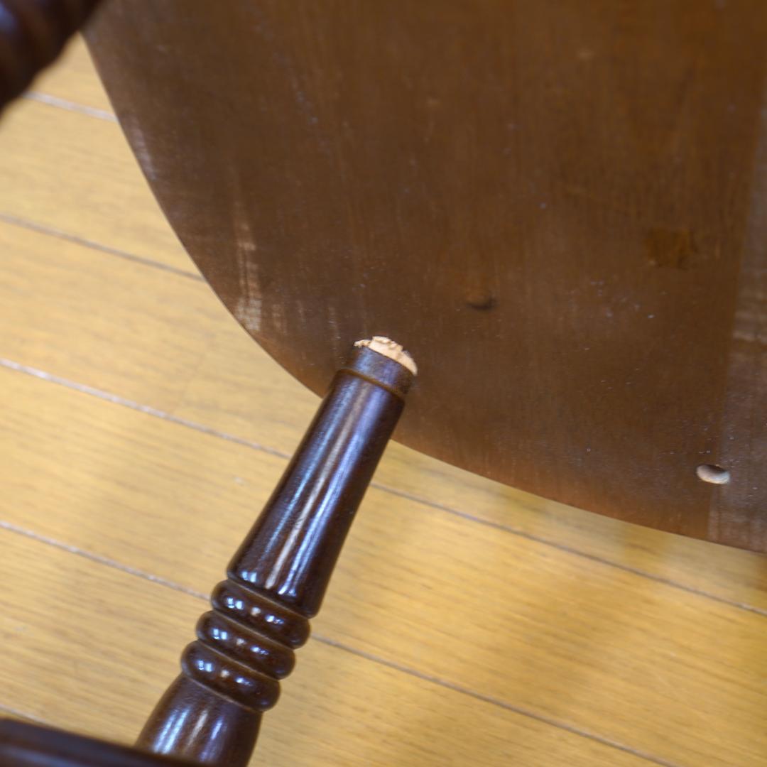 飛騨産業 キツツキマーク ウィンザーチェア アームチェア 木製 アンティーク 3