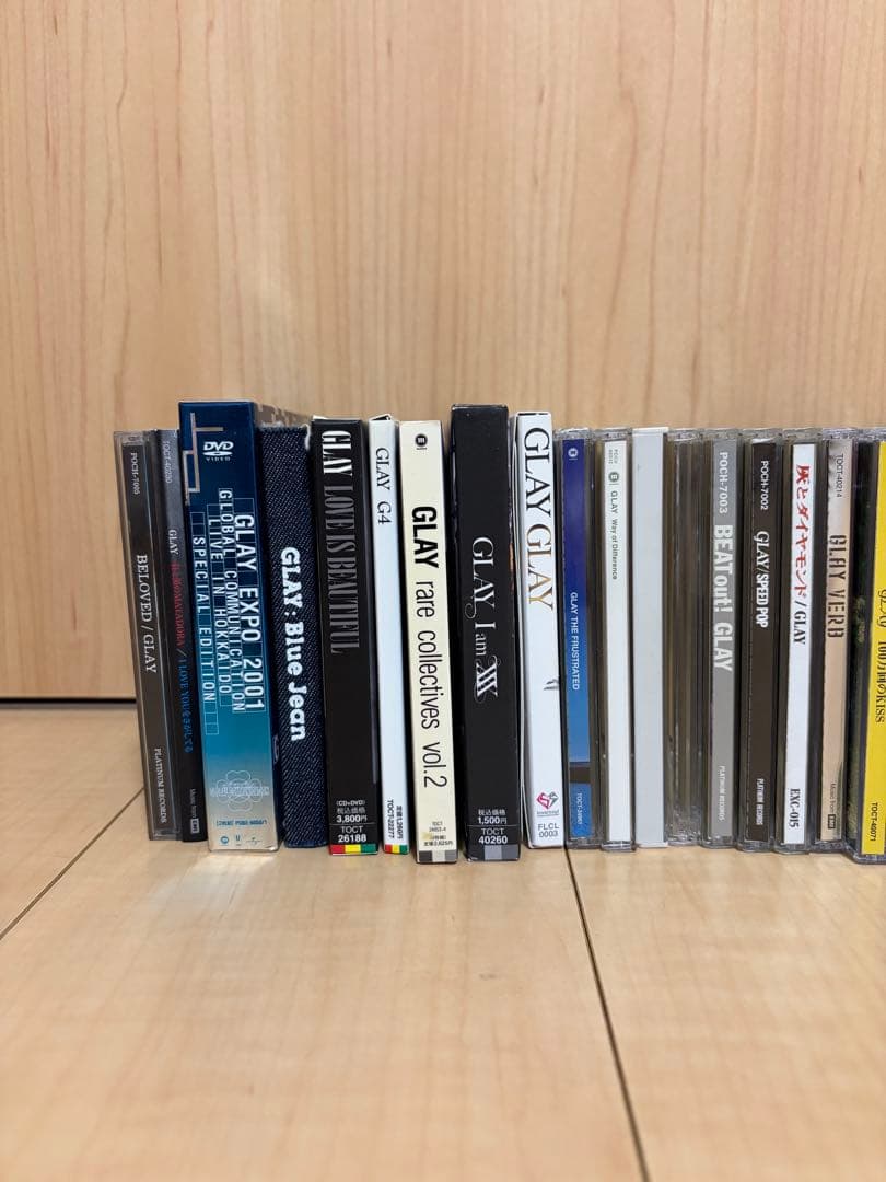 GLAY CD・DVD まとめ売り 大量セット アルバム シングル 限定盤あり