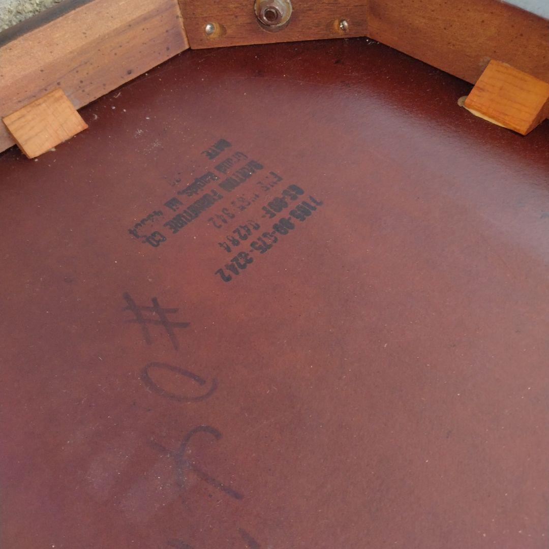 メ*ー様 米国USミリタリーナイトテーブル米軍家具ファニチャーミッドセンチュリー