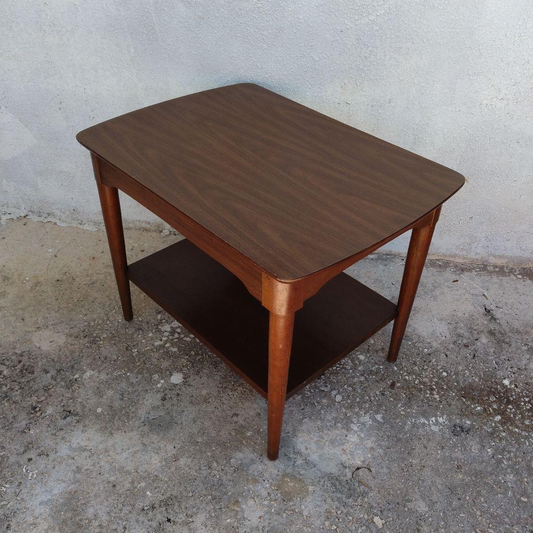 メ*ー様 米国USミリタリーナイトテーブル米軍家具ファニチャーミッドセンチュリー