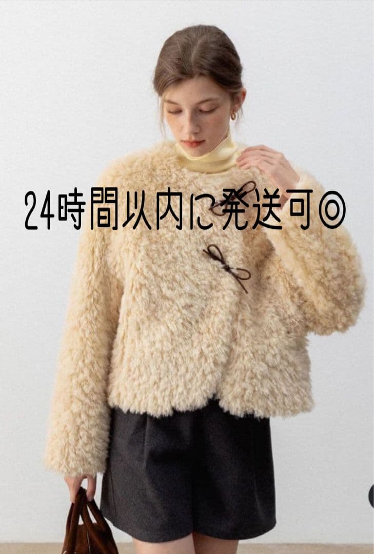 EGGKA フェイクファージャケット