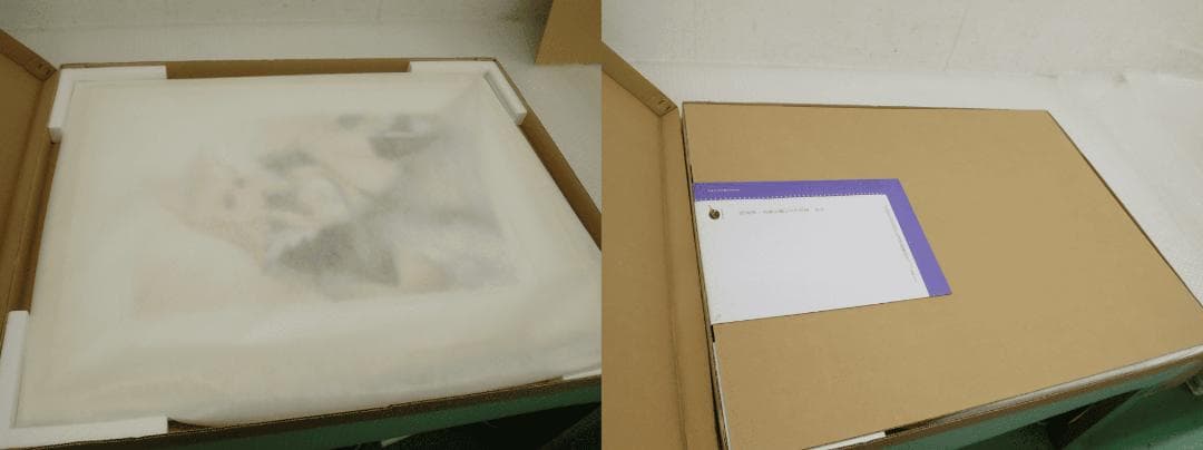 ㊳新品・保証書付 Tony　「亜麻色の尾の侍女」ミクスドメディア アールビバン