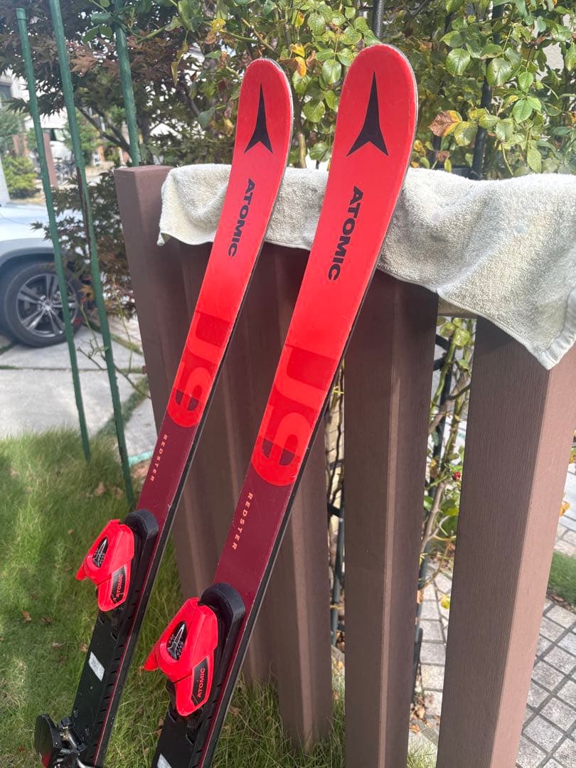 ATOMIC ジュニアスキー板 REDSTAR J9 RS 140cm 金具付