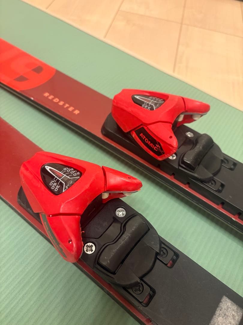 ATOMIC ジュニアスキー板 REDSTAR J9 RS 140cm 金具付