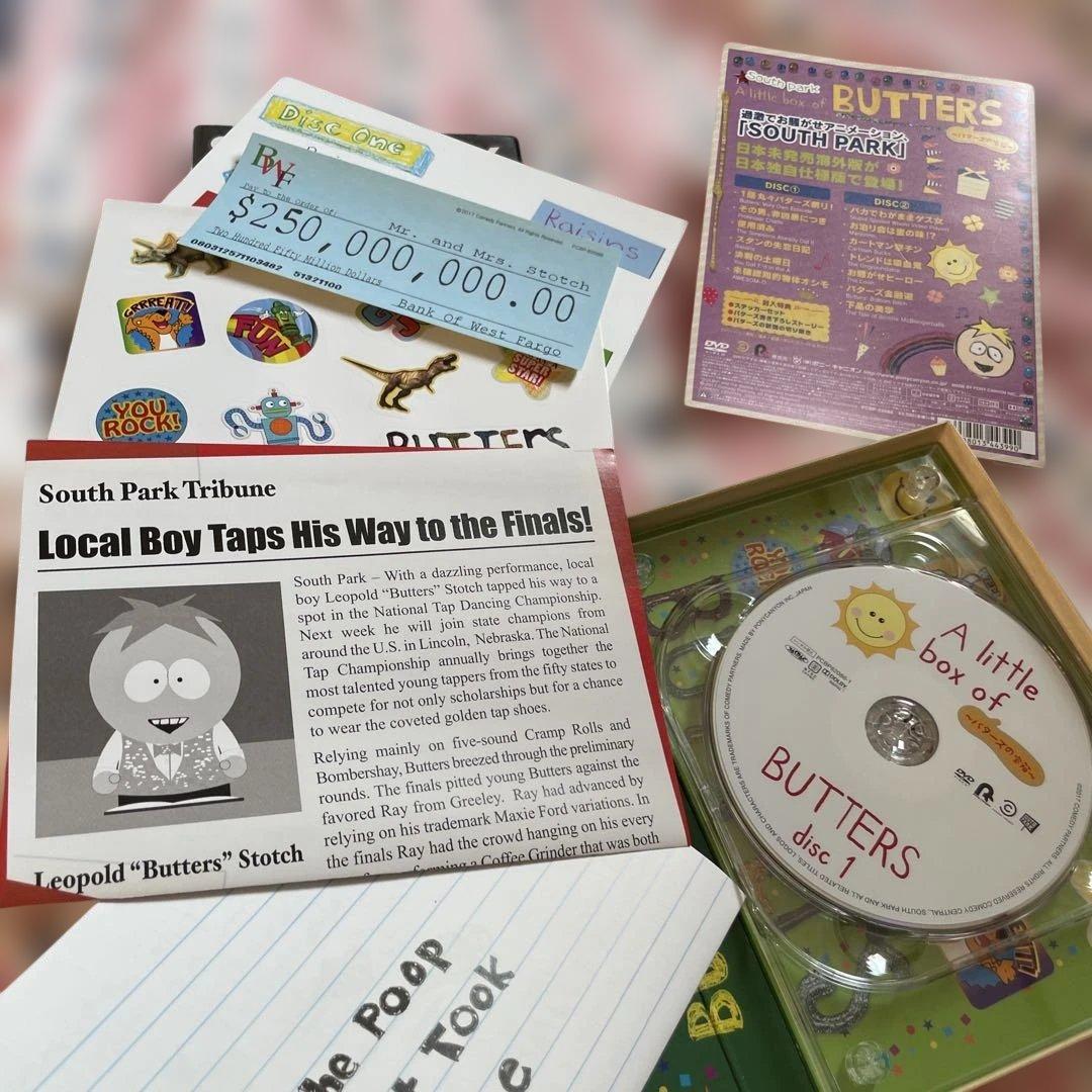 【プレミアセット】South Park DVD4点 バターズの宝箱など