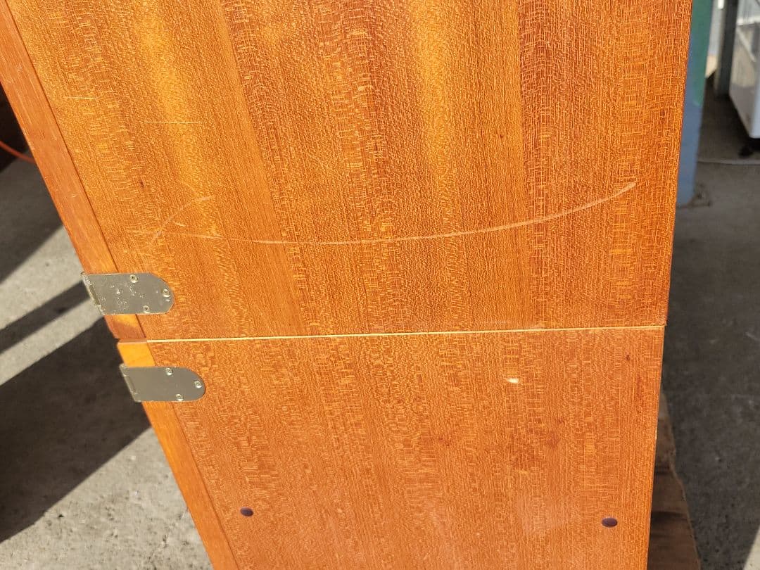 レトロ 木製 ガラス扉付き 食器棚 本棚 収納棚 ヴィンテージ調 キャビネット