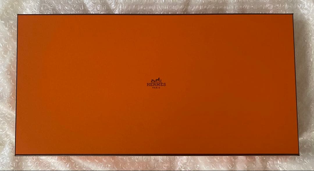 エルメス　マフラー　カシミヤ　バンドドゥレポ　グリフランネル　バイカラー　シプレ