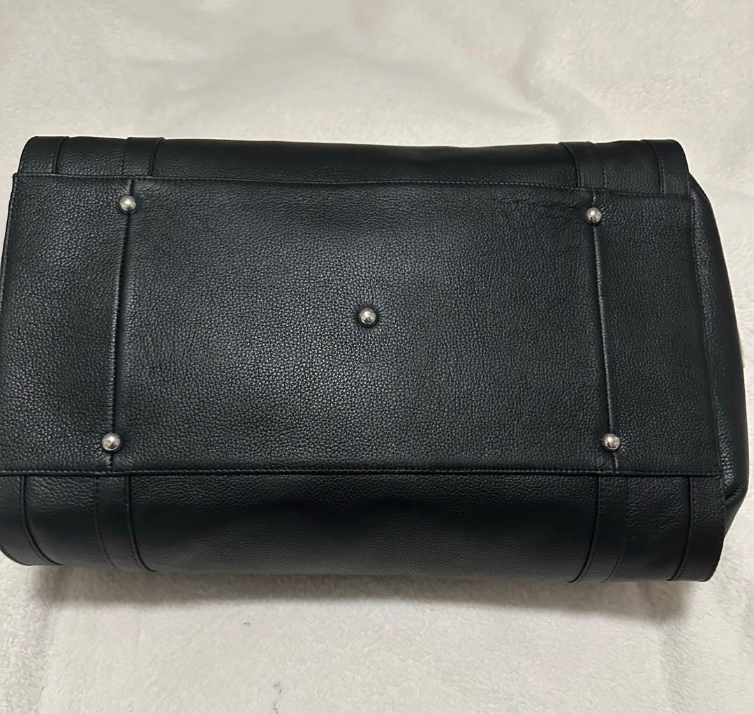 限定MercedesBenz メルセデスベンツ　ブラック　牛革 ボストンバッグ