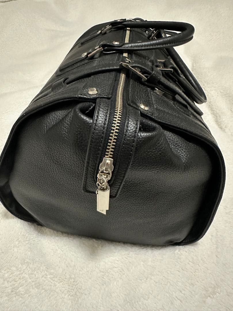 限定MercedesBenz メルセデスベンツ　ブラック　牛革 ボストンバッグ