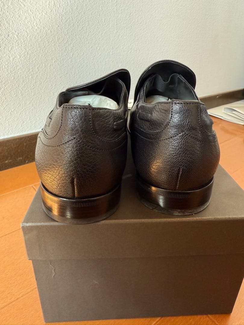 BALLY ブラック ローファー タッセル　サイズ5.5