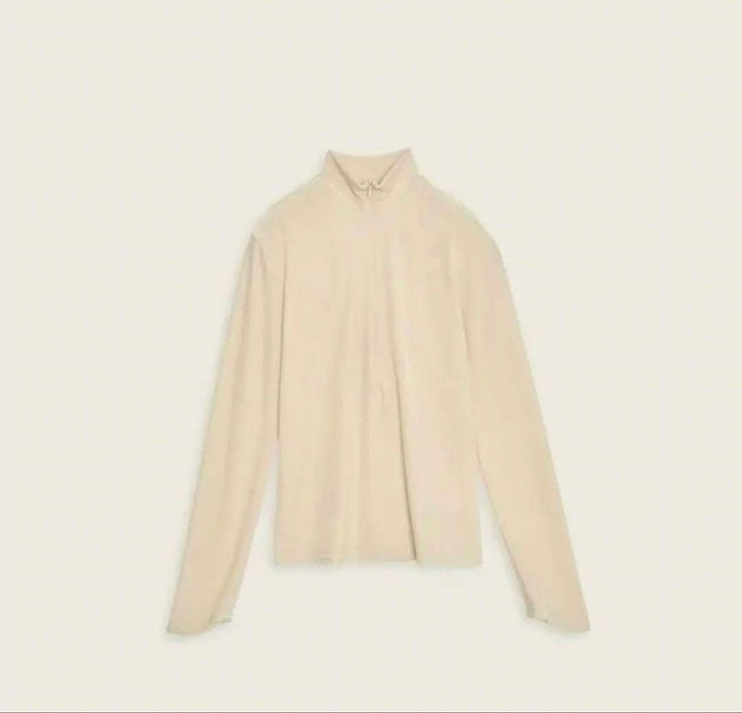 enof velour jersey zip tops イナフベロアトップス