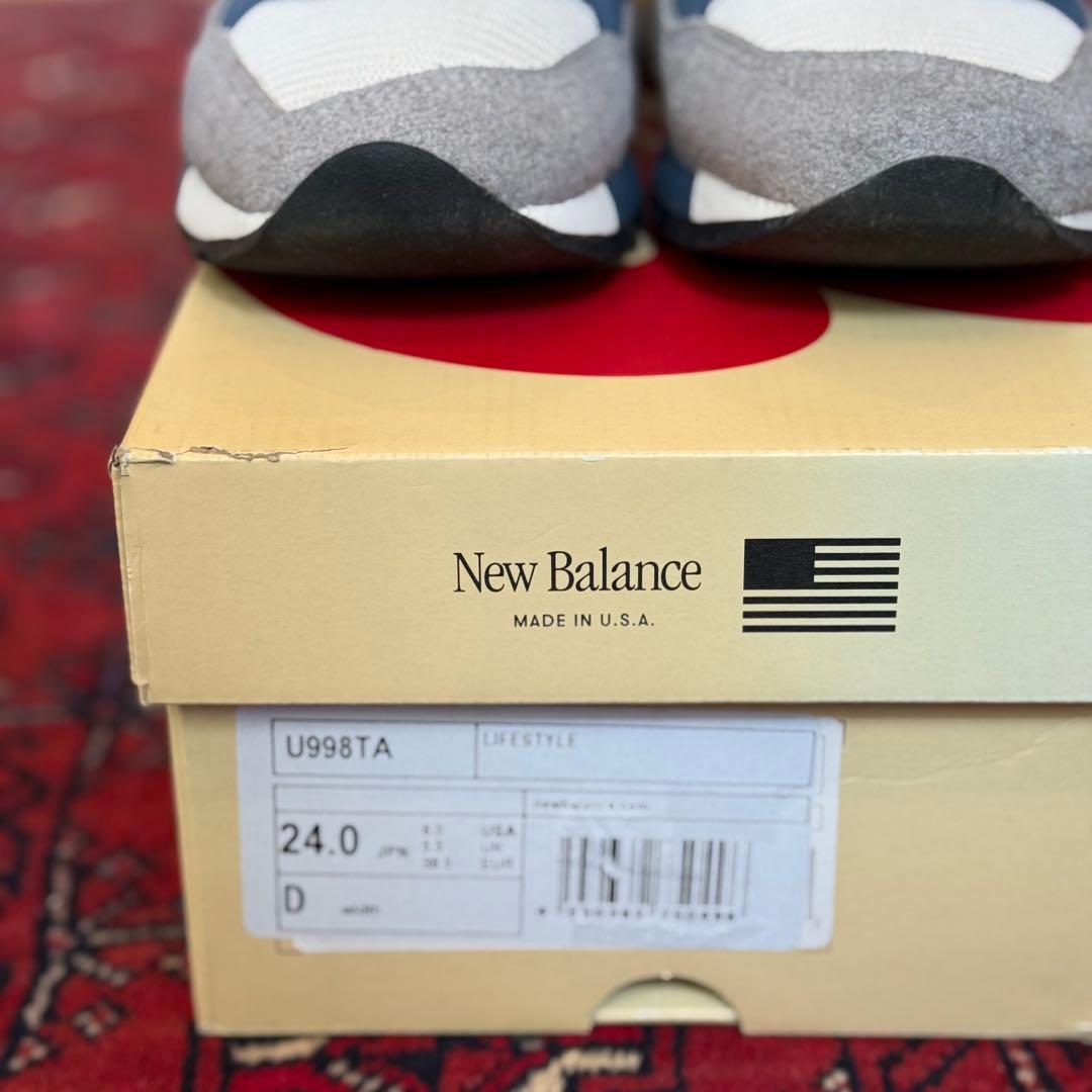ニューバランス　998 MADE IN USA US6D(24cm)