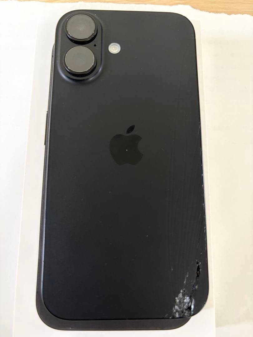 【ジャンク品】 Apple iPhone 16 128GB （箱）