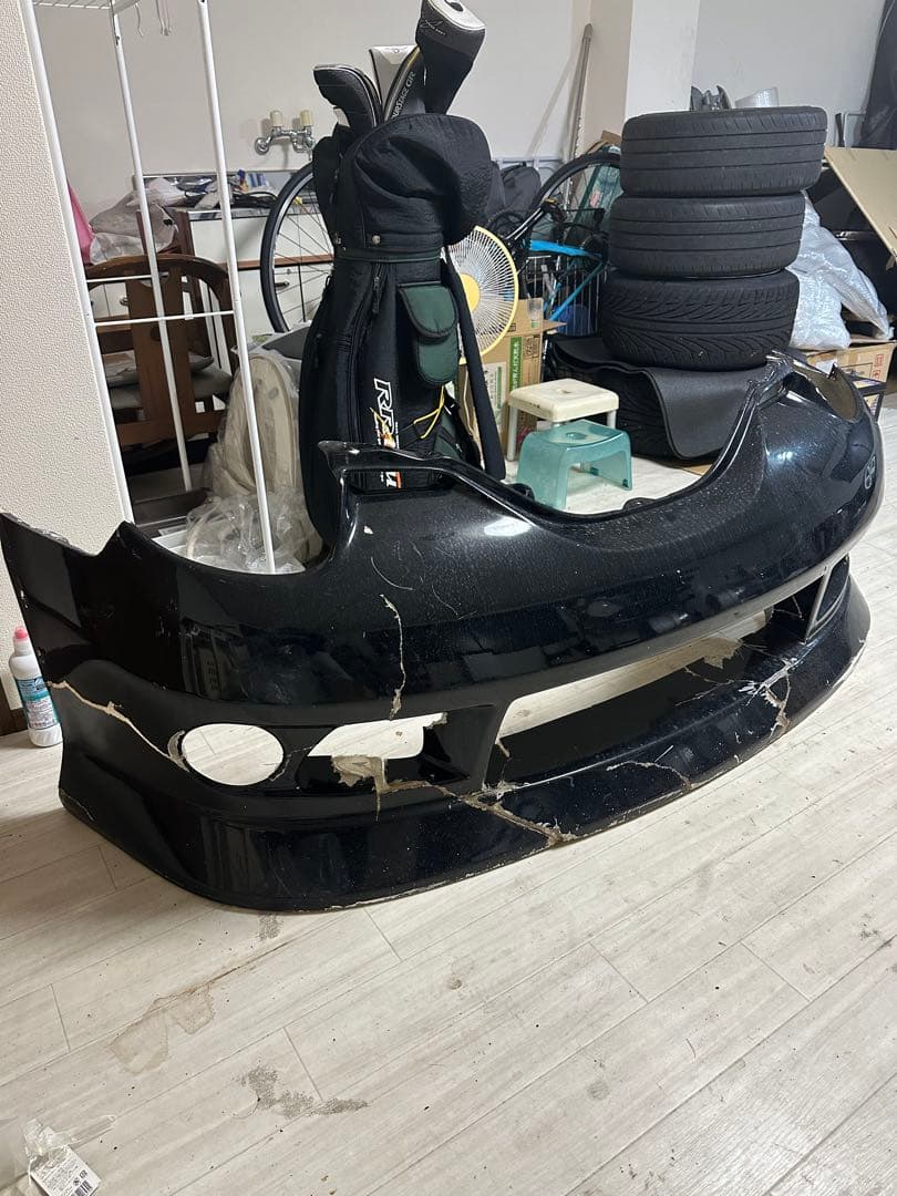 JZX110 ヴェロッサ エアロ2点セット フロント リア FRP ジャンク