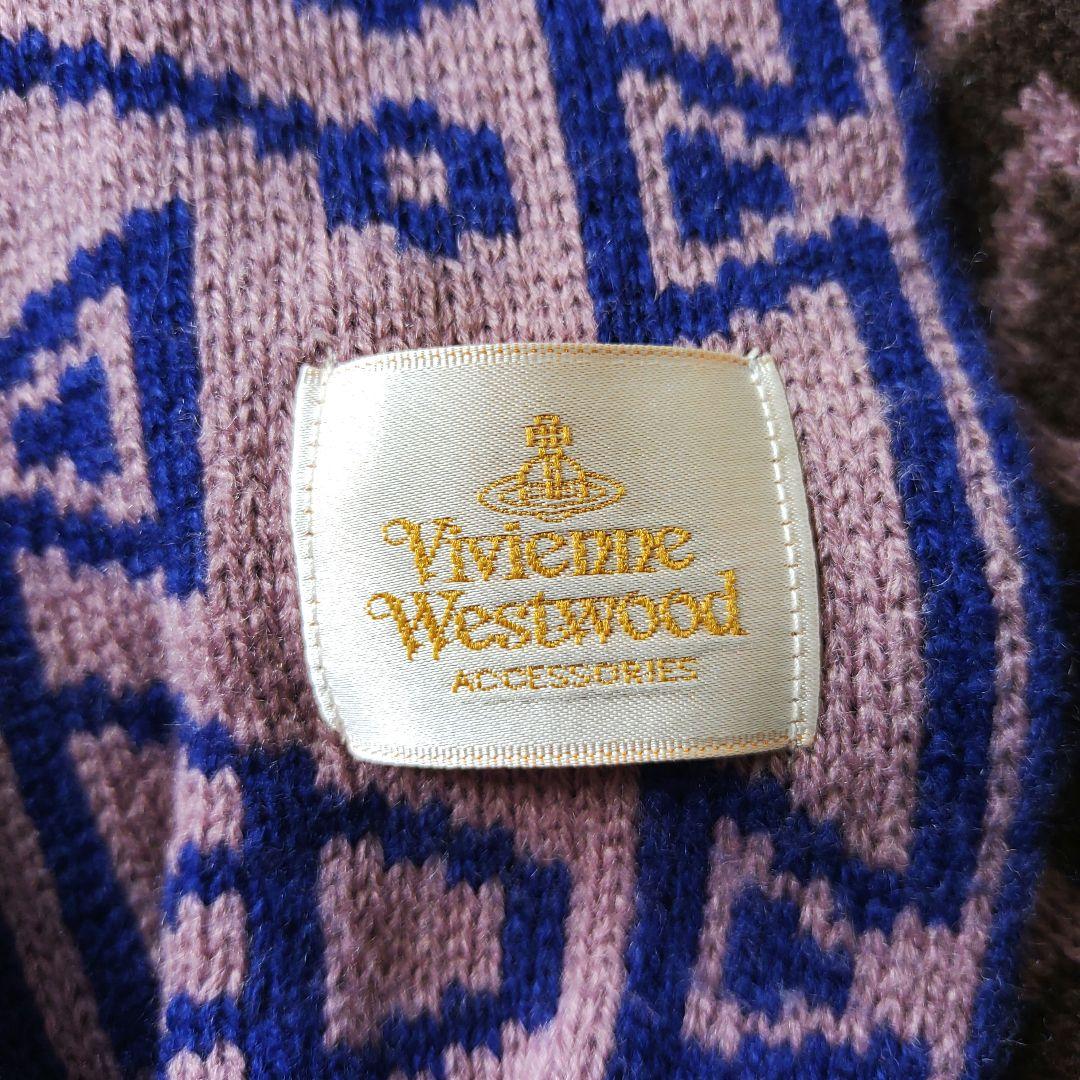【良品】ヴィヴィアンウエストウッド　マフラー　ボンボン