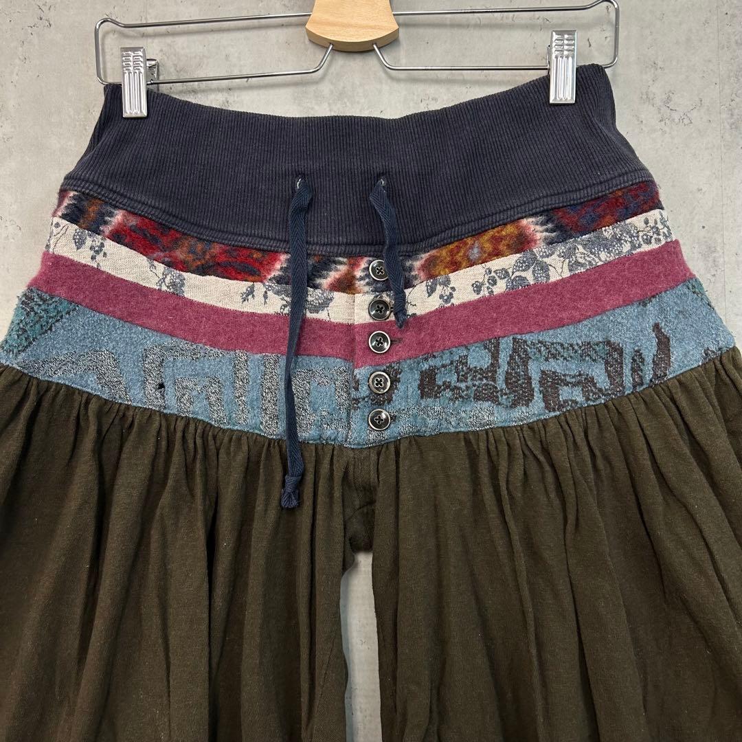 KAPITAL キャピタル ハーフ パンツ ショート エスニック リネン ウール