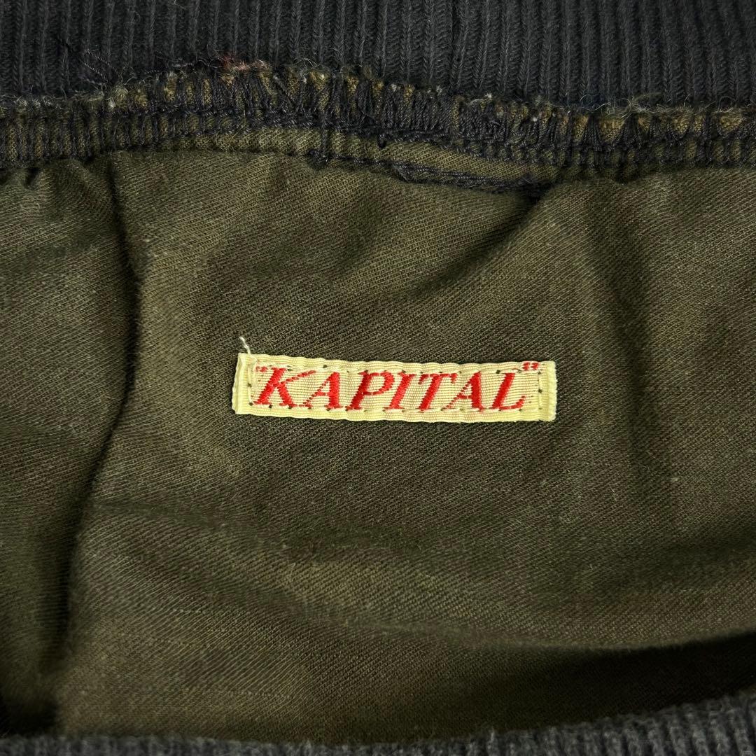 KAPITAL キャピタル ハーフ パンツ ショート エスニック リネン ウール