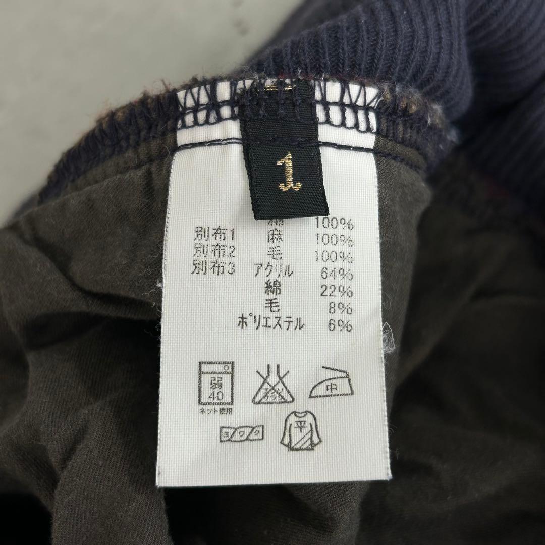 KAPITAL キャピタル ハーフ パンツ ショート エスニック リネン ウール