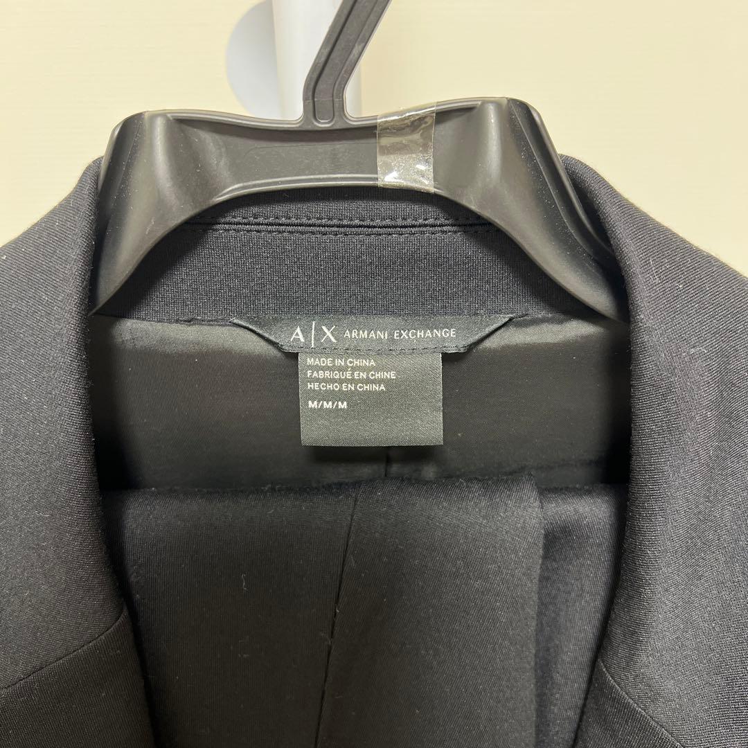 Armani Exchange 黒 Mサイズ スーツ上下