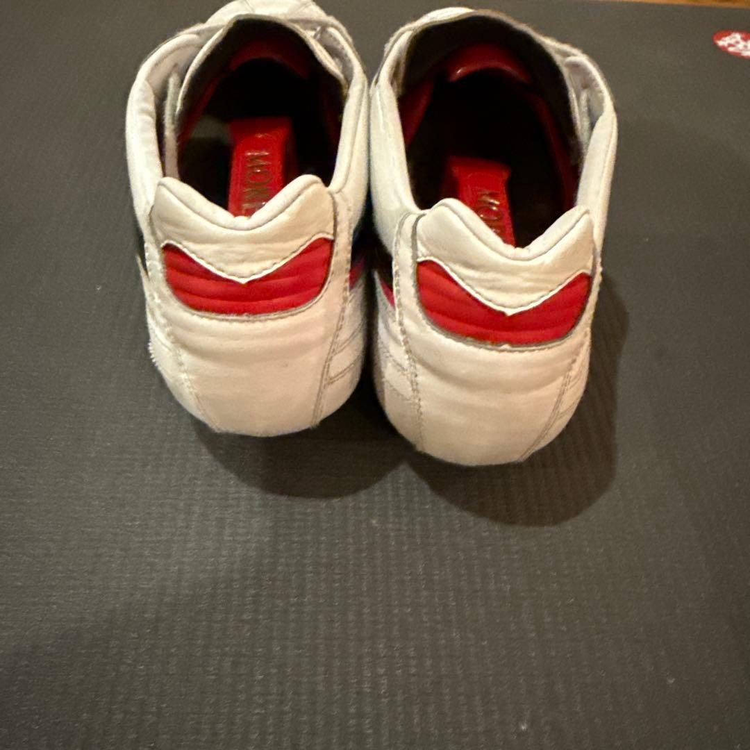 25cm Mizuno Morelia スパイクシューズ ホワイト/ブラック