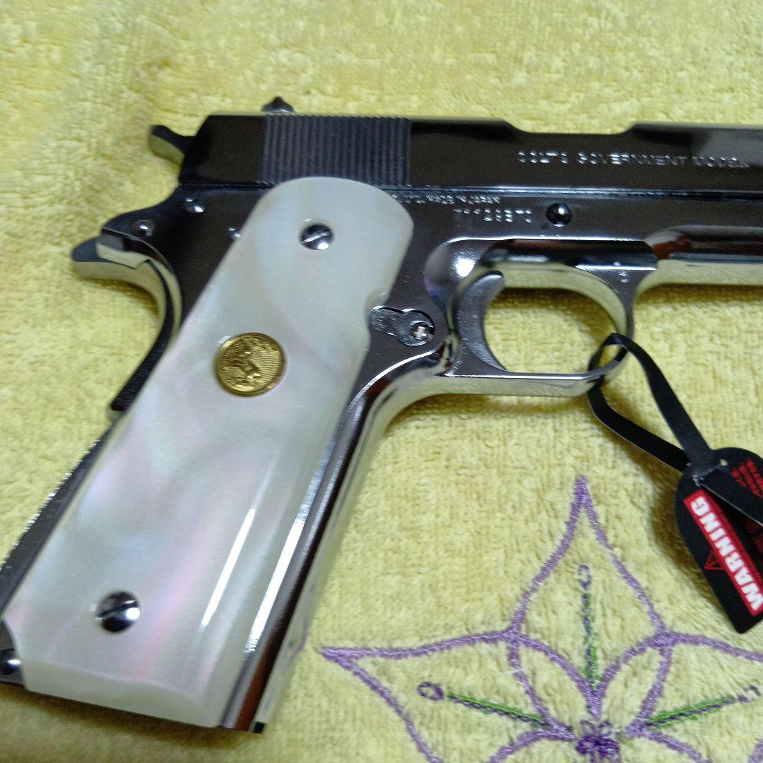 東京マルイエアガン シルバー パール調グリップ最後の一丁