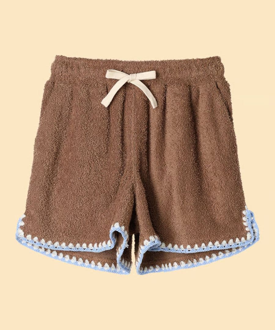 NKNIT ☆pile crocht shorts　トゥデイフル　ロンハーマン