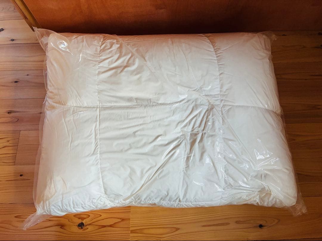 無印良品 羽毛掛ふとん・軽量一層式／Ｋ２３０×２１０ｃｍ