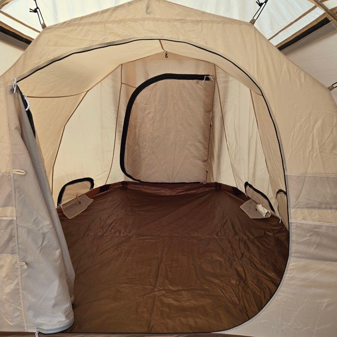 カマボコテント 3S ベージュ ドーム型キャンプテント