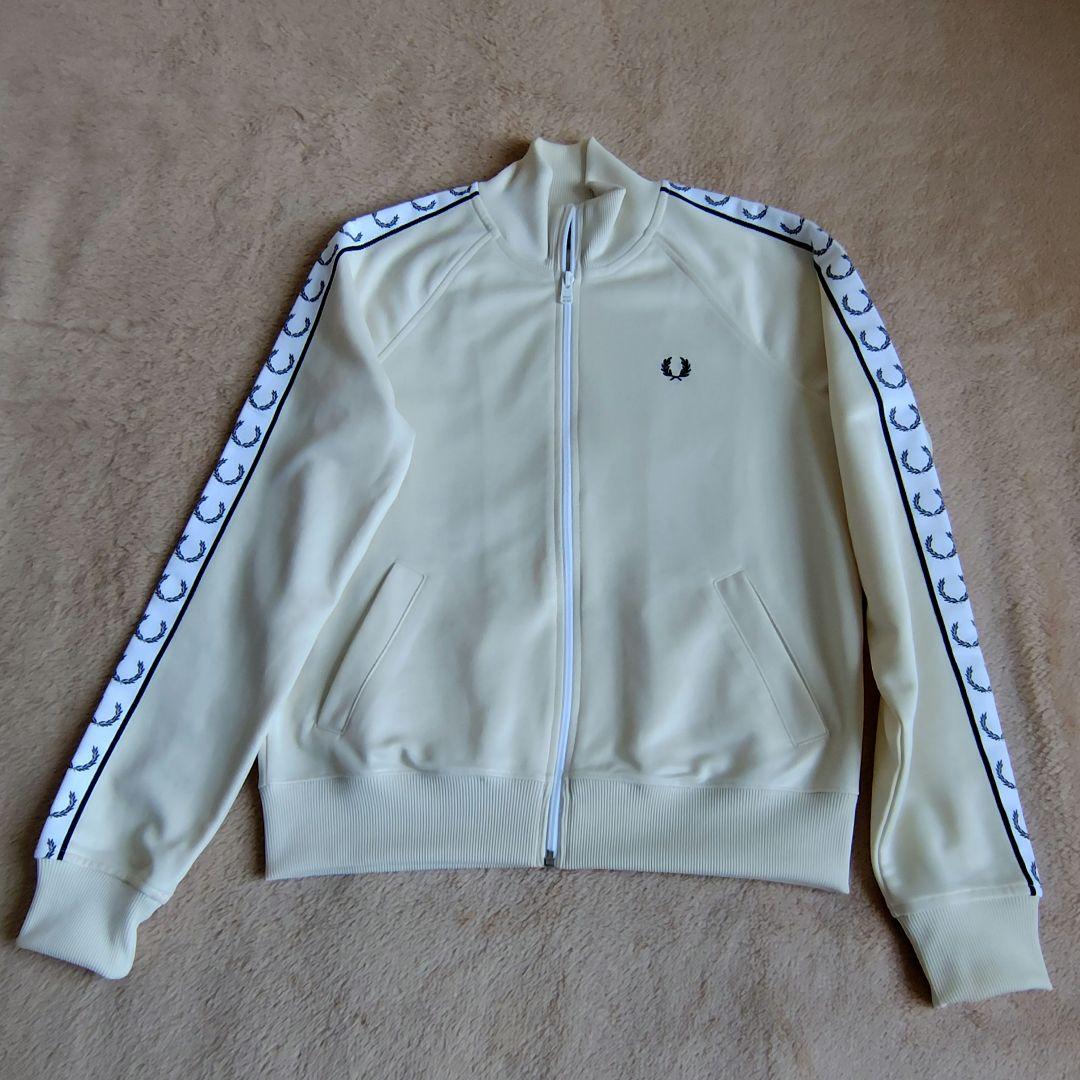 【美品】FRED PERRY トラックジャケット M オートミール