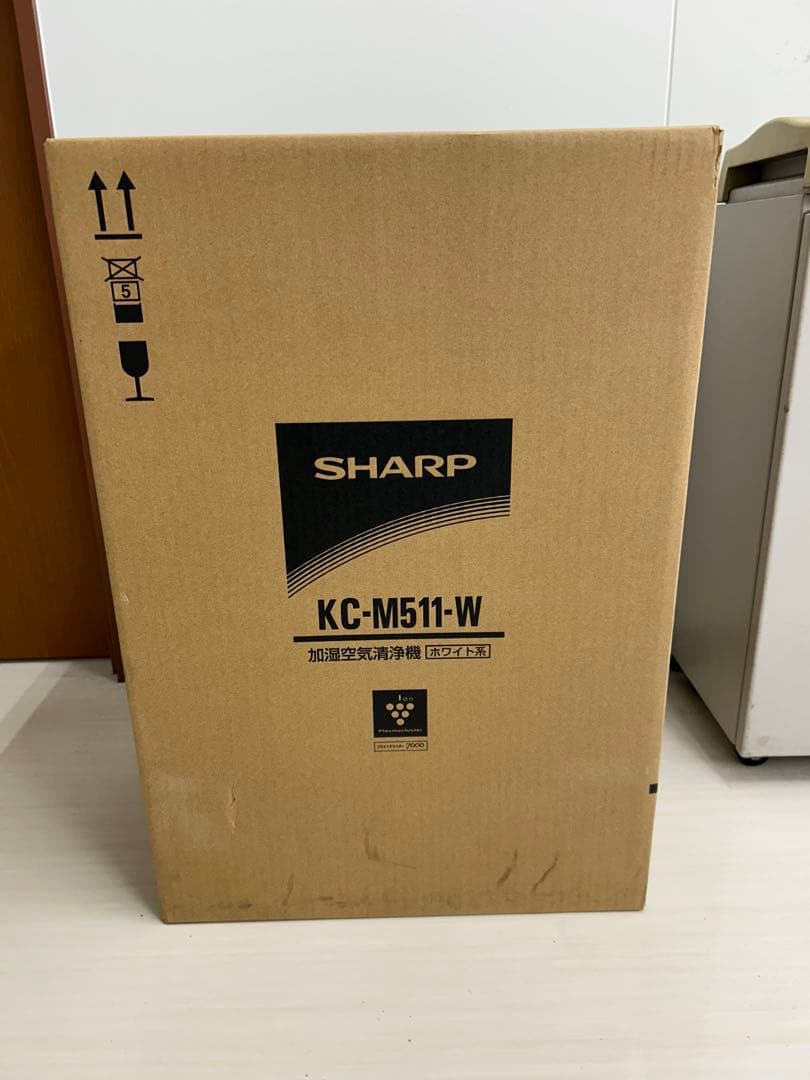 ✨新品未使用✨SHARP 加湿空気清浄機KC-M511-W