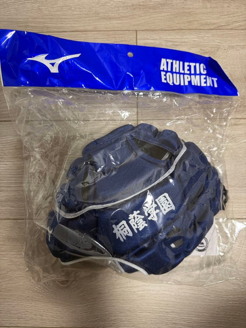 桐蔭学園　Mizuno ヘッドキャップ ネイビー 新品　未開封　未使用