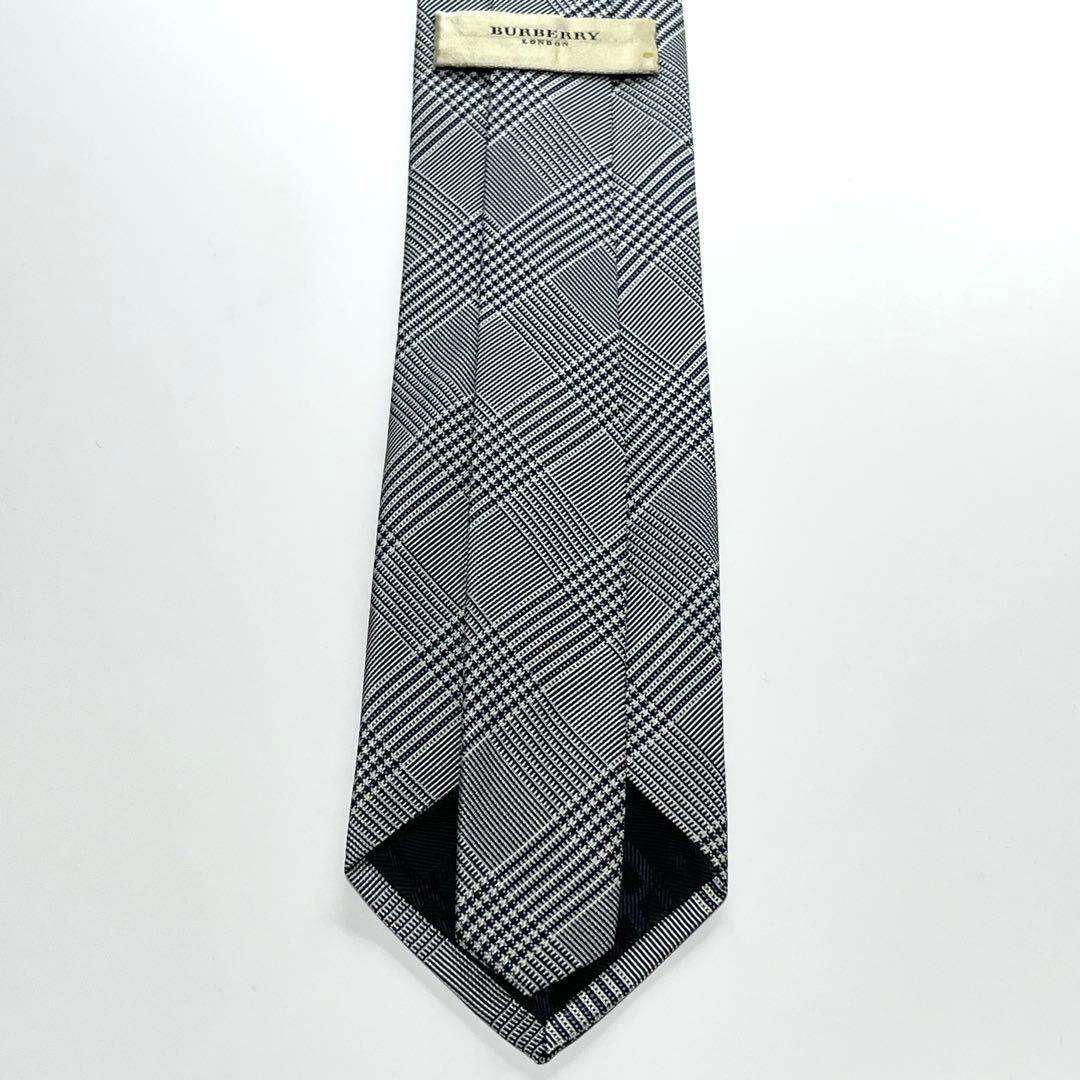 3477 バーバリーロンドン ネクタイ グレンチェック