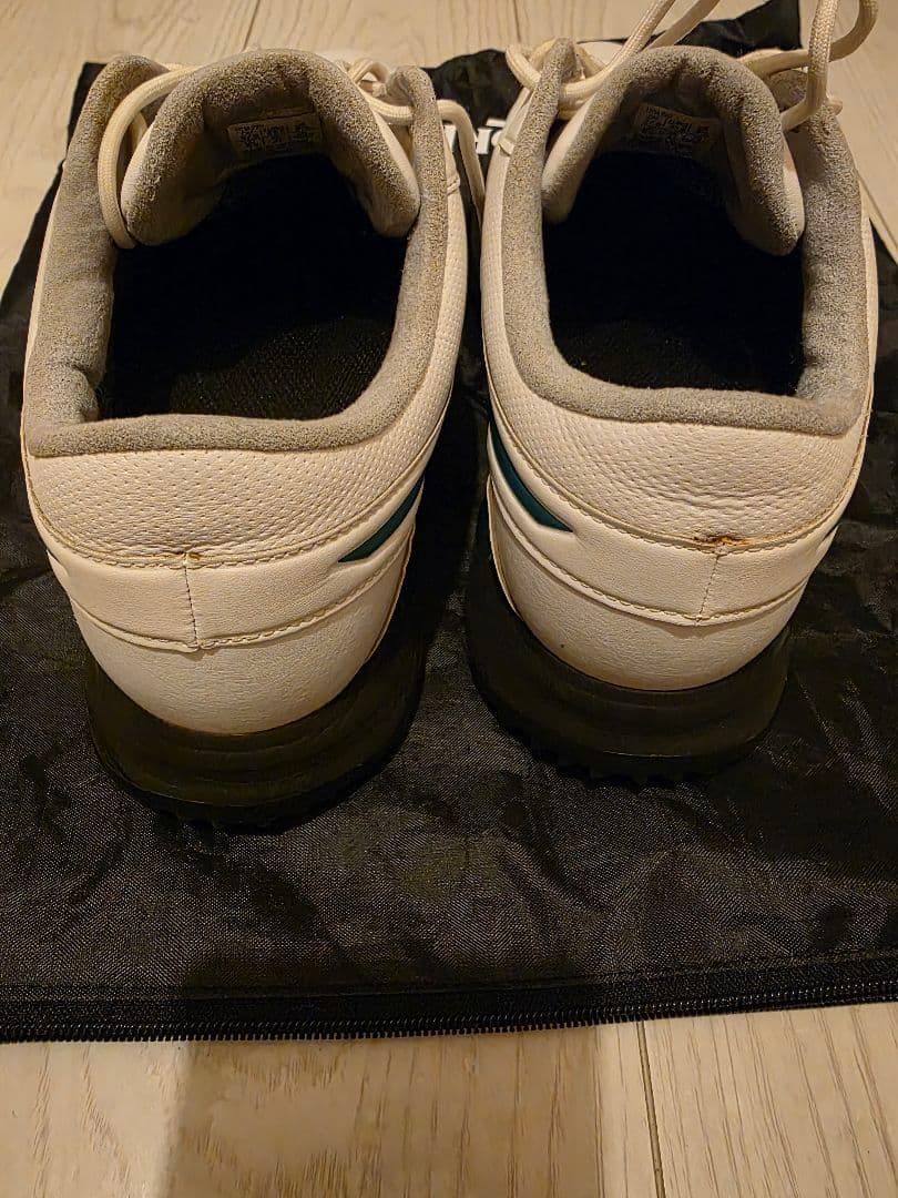 アシックス ゴルフシューズ　グリーン 27.5センチ