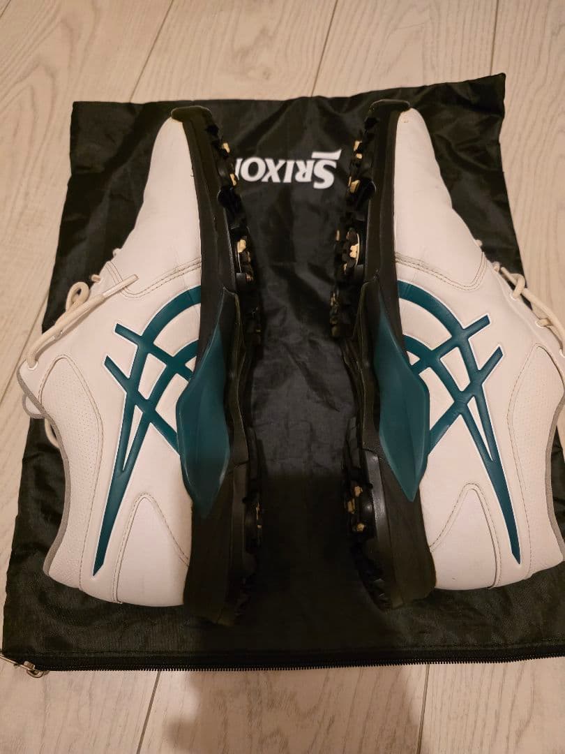 アシックス ゴルフシューズ　グリーン 27.5センチ