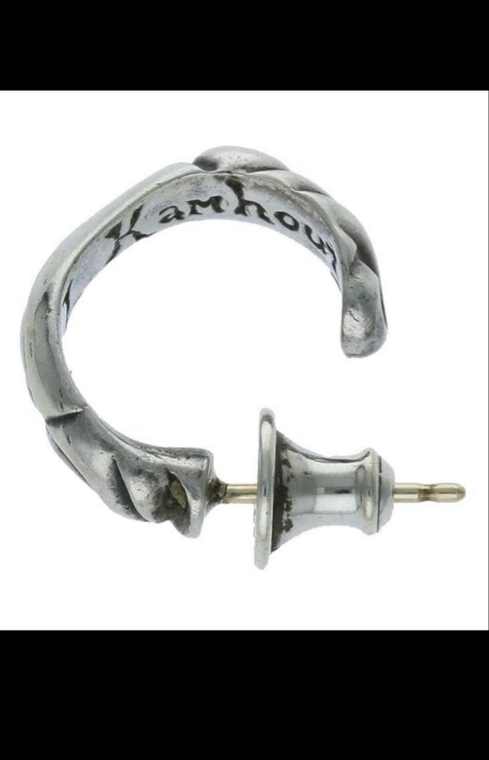 レナードカムホート　レイブンフープピアス