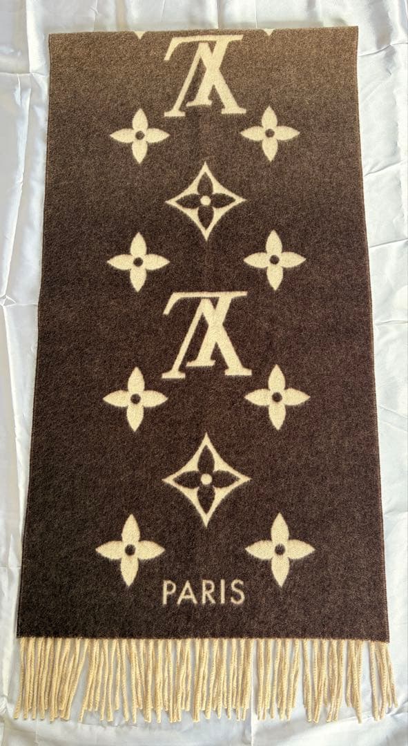 極美品 Louis Vuitton マフラー レイキャビック グラディエント