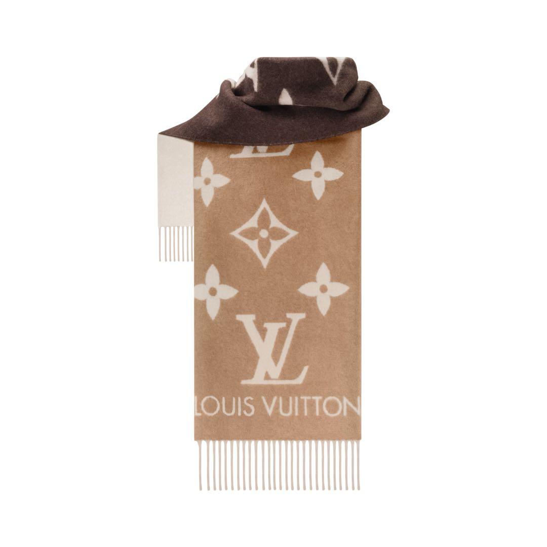 極美品 Louis Vuitton マフラー レイキャビック グラディエント