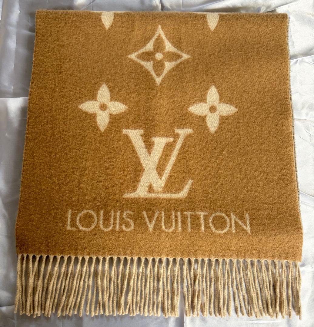 極美品 Louis Vuitton マフラー レイキャビック グラディエント