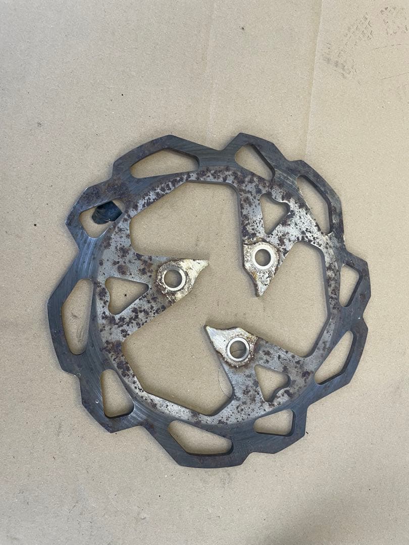 グランドアクシス100 社外Fキャリパー&ローター&Fホイール