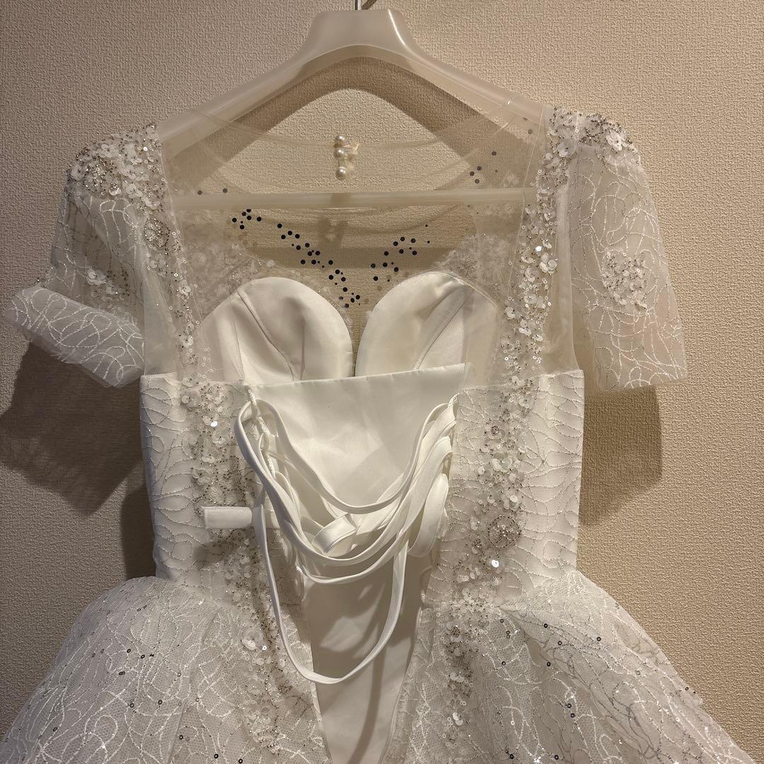 냥様用✴︎韓国風✴︎ウェディングドレス✴︎ビジュー