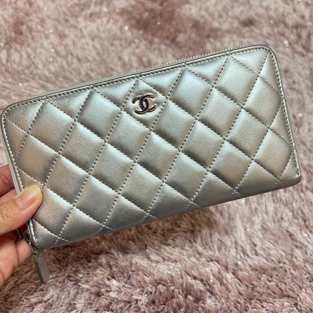 LOVEさま専用♪ CHANEL シャネル マトラッセ　ラウンドファスナー