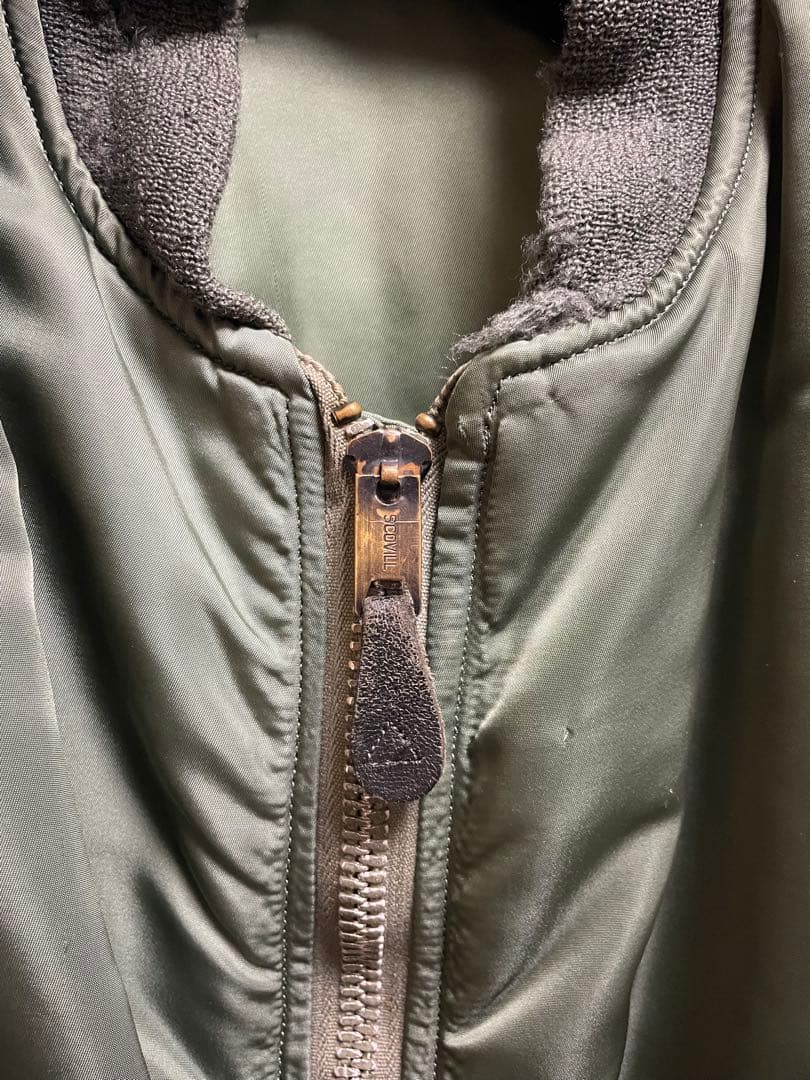 81年ALPHA アルファ MA-1 グランドクルー　ヴィンテージ 実物