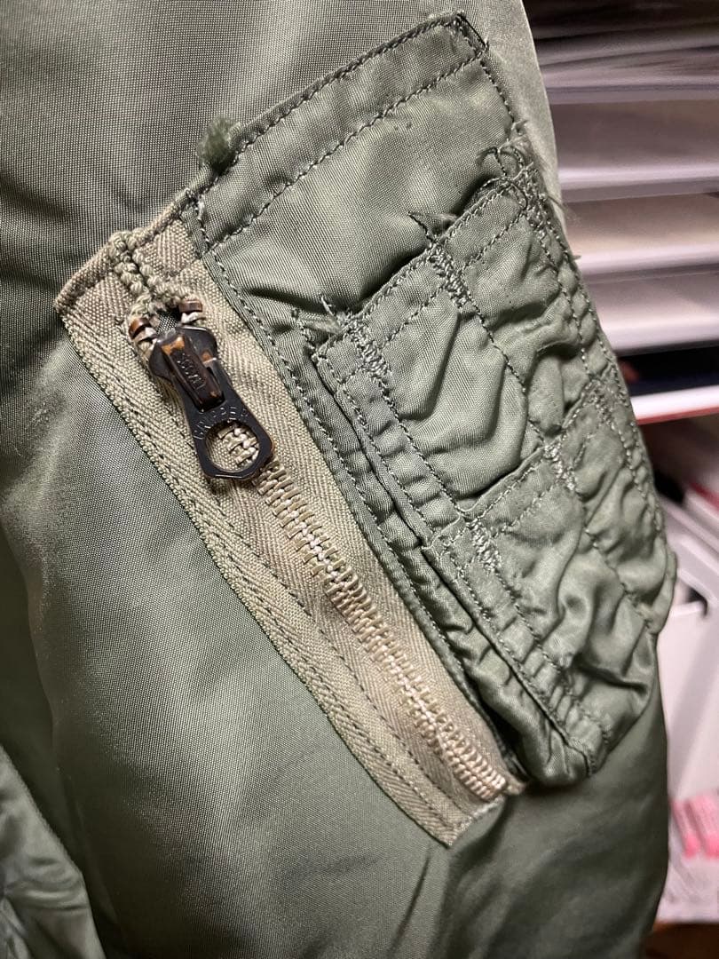 81年ALPHA アルファ MA-1 グランドクルー　ヴィンテージ 実物