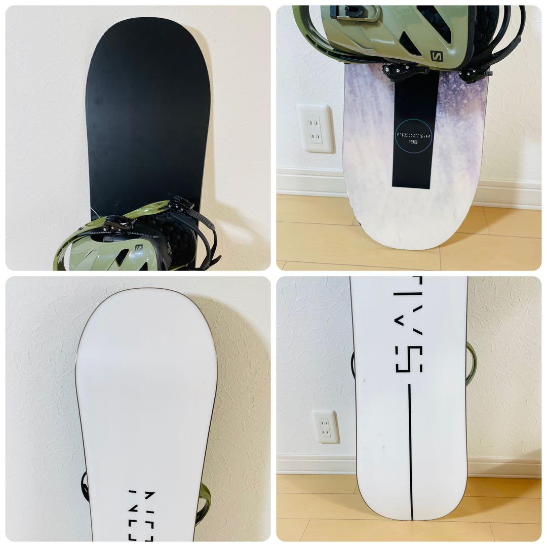 売切御免•早い者勝ち Salomon FRONTIER スノーボード 3点セット