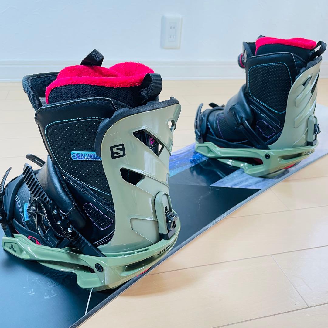 売切御免•早い者勝ち Salomon FRONTIER スノーボード 3点セット