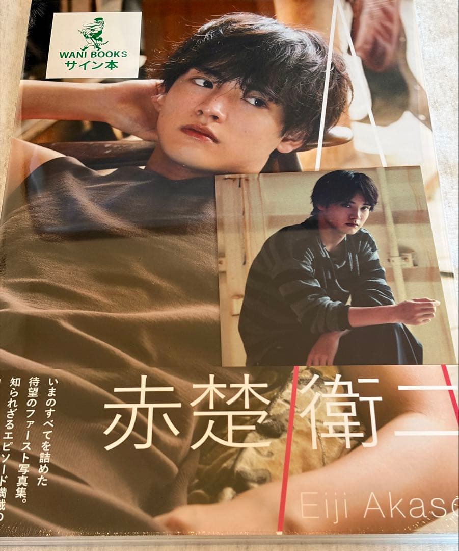 【未開封】赤楚衛二 ファースト写真集 『 A 』 直筆サイン入り本