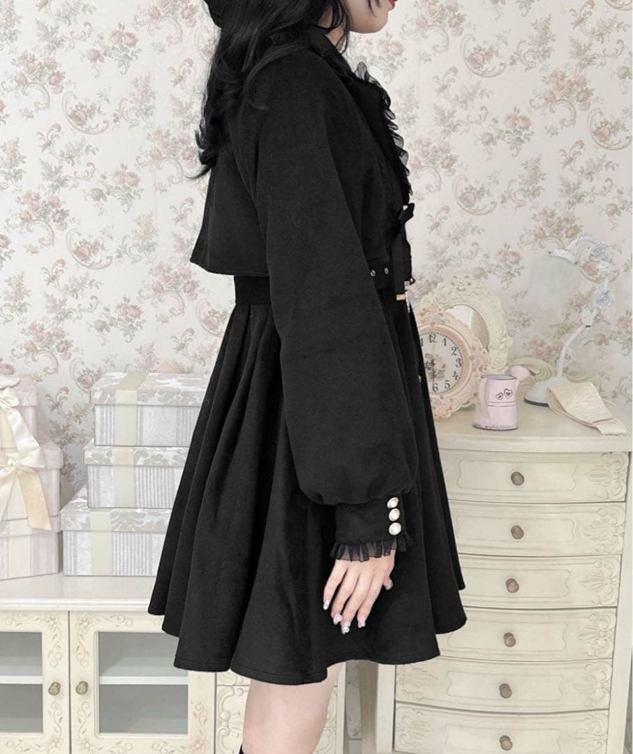 シアーフリルテーラードコートROJITA ロジータ アウター 地雷系 量産型