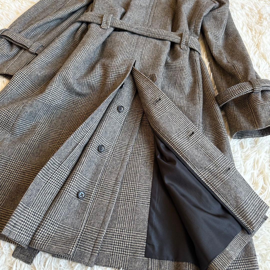 希少✨マカフィー 定価¥8.5万3WAY ウール100 フォックスファーコート